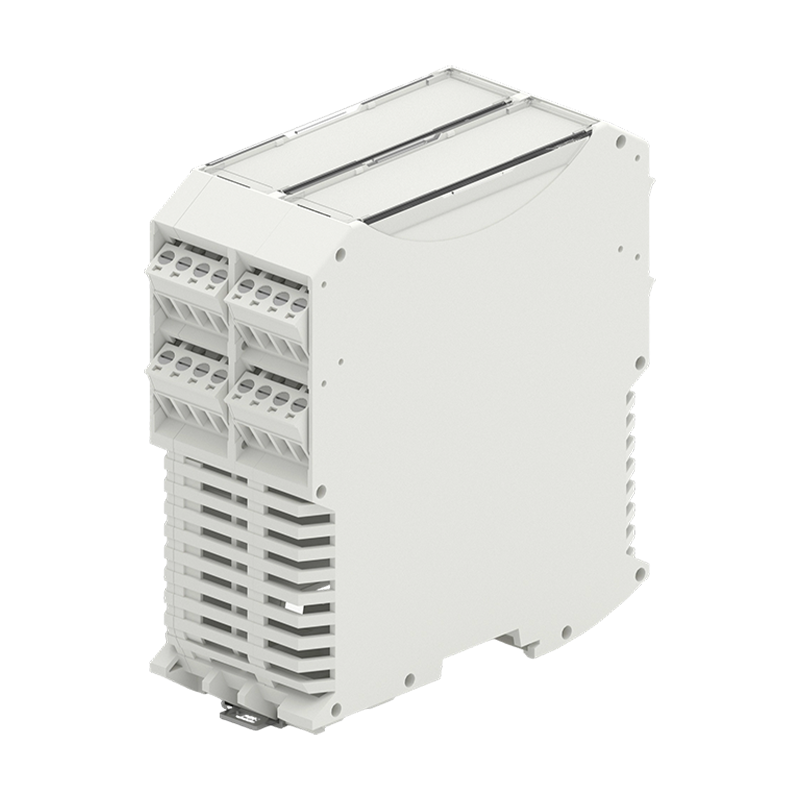 White DIN Rail Electronic Module Housing Enclosure