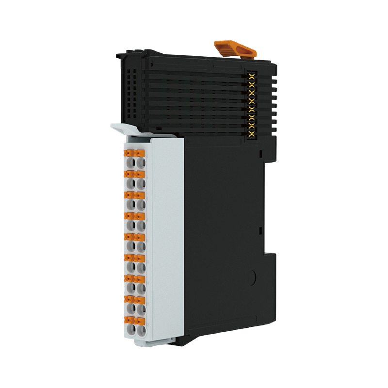 13mm DIN Rail I/O Module Housing with 18P Connections (Lock Type PCB Mount, IP20, with Vent, PC Material)
