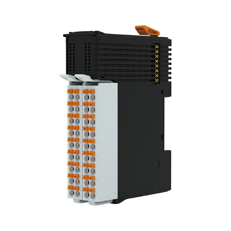 Black & White Lock Type PCB Mount I/O Module Housing