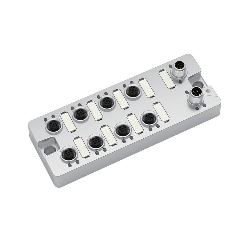 Metallic IP67 I/O link aluminum casing I/O-Link