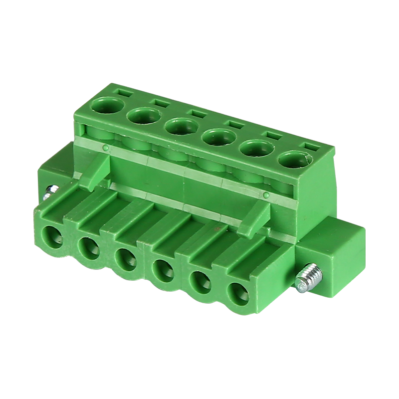 2ESAKFM-5.08 Pluggable Connector 300V 15A PA66 UL94V-0 Tin Plated