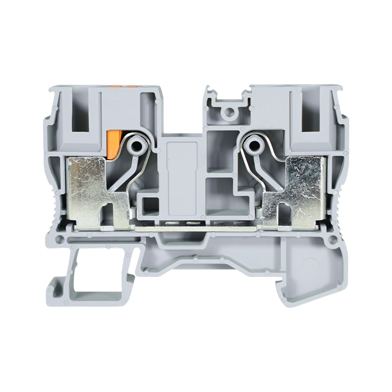GP10-2 10mm² High-Current Push-In DIN Rail Terminal Block, 2-Wire