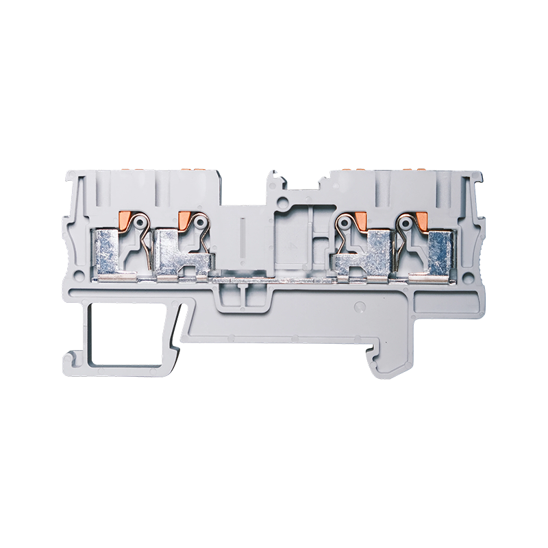 GP2.5-4 2.5mm² Push-In DIN Rail Terminal Block, 2-In/2-Out (4-Wire)