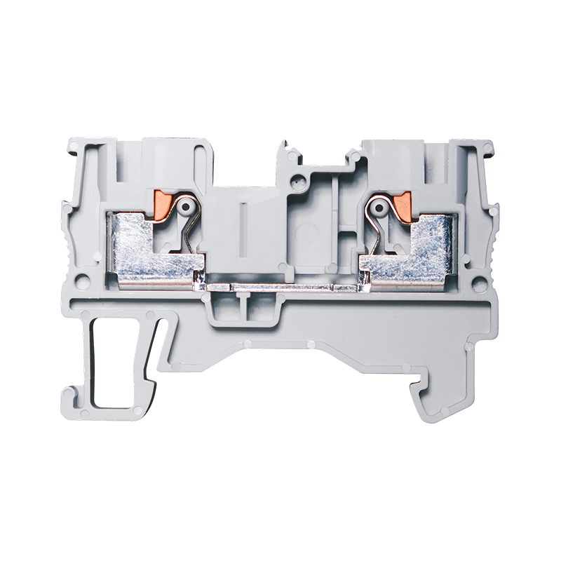 GP4-2 4mm² Push-In DIN Rail Terminal Block, 1-In/1-Out (2-Wire)