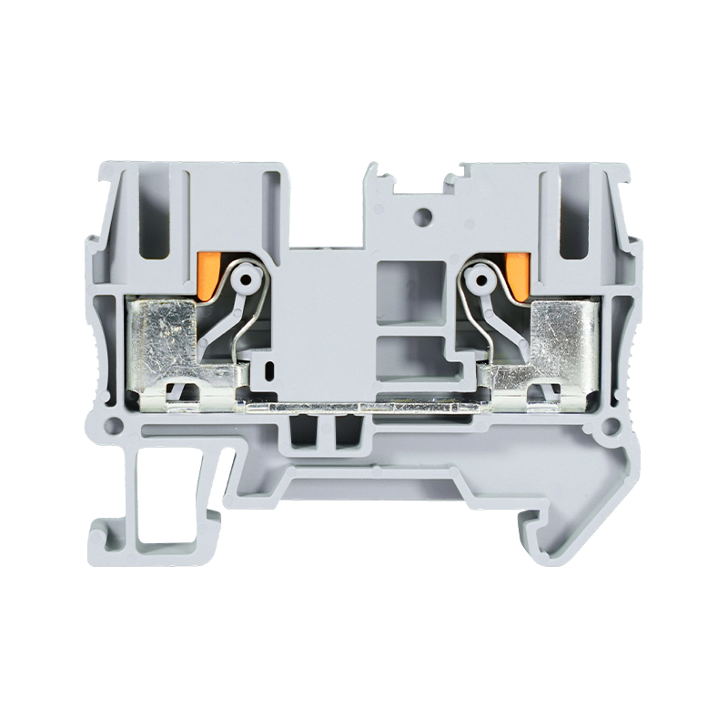 GP6-2 6mm² High-Current Push-In DIN Rail Terminal Block, 2-Wire